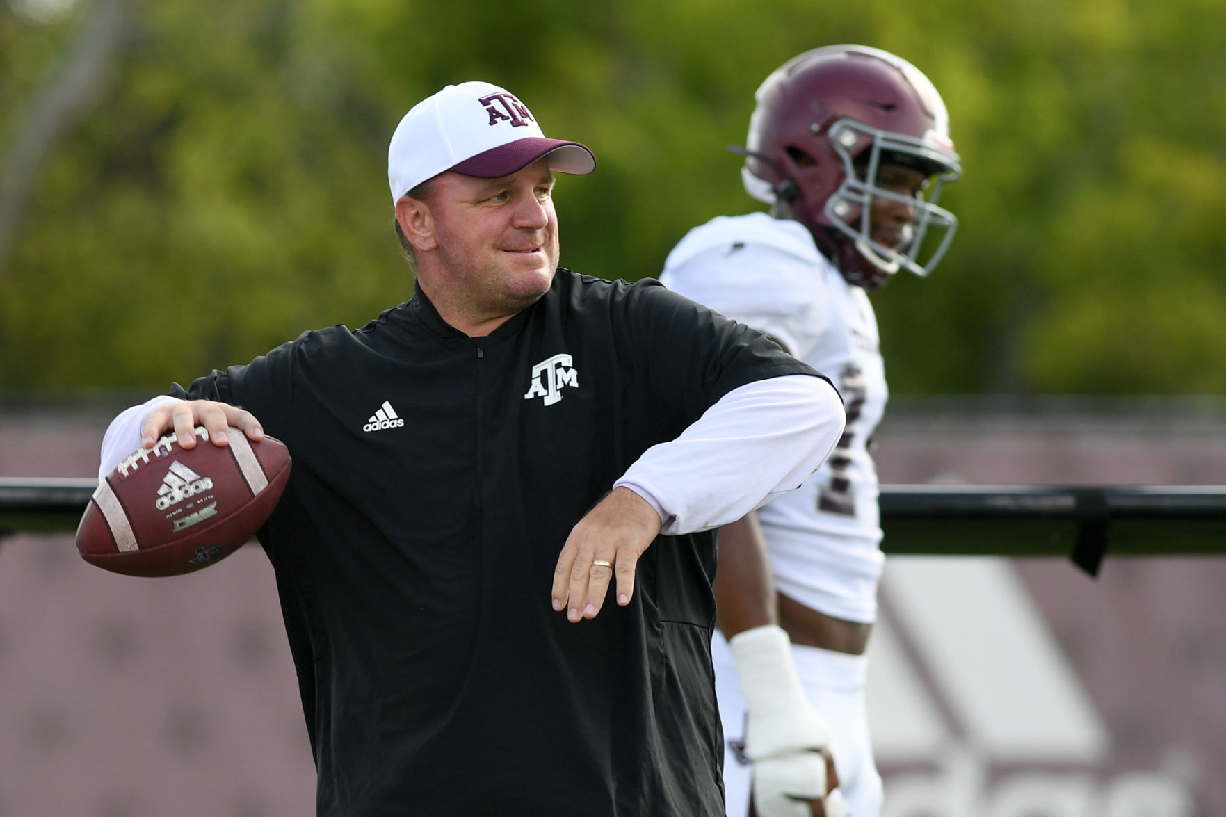 Aggie football practice